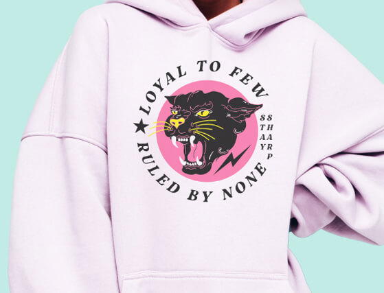 Custom Screen-Printed Hoodies And Sweatshirts
